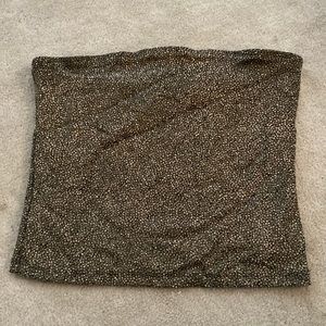Sparkle tube top size medium